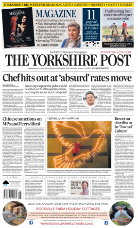 Cover of Yorkshire Post