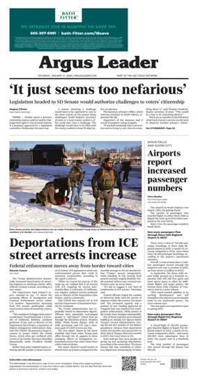 Cover of Argus Leader