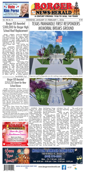 Cover of Borger News-Herald