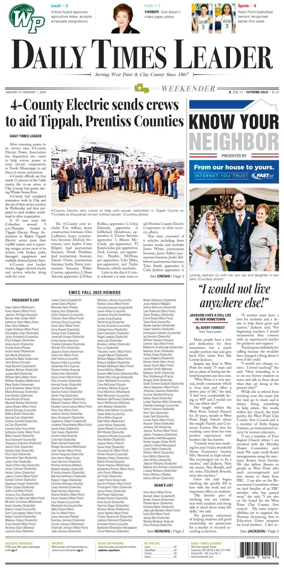 Cover of Daily Times Leader