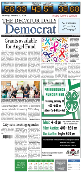 Cover of The Decatur Daily Democrat