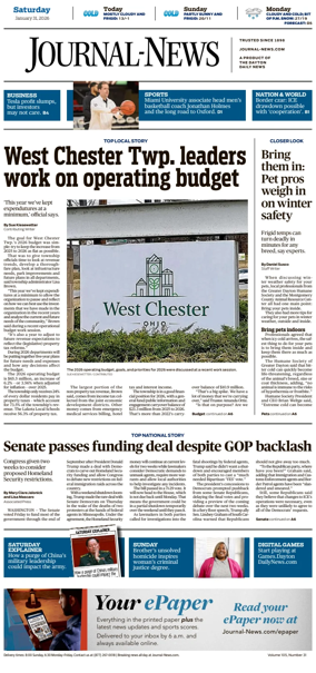 Cover of Hamilton Journal News