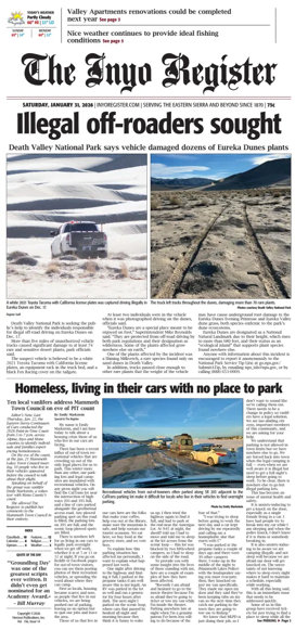 Cover of Inyo Register