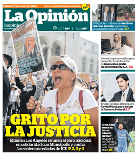 Cover of La Opinion
