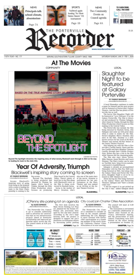 Cover of Porterville Recorder