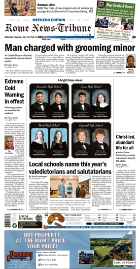 Cover of Rome News-Tribune