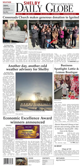Cover of Shelby Daily Globe