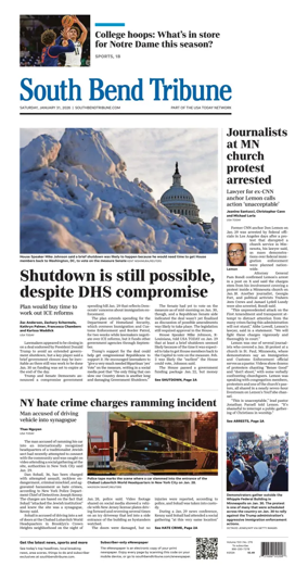 Cover of South Bend Tribune