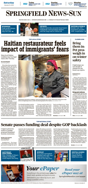 Cover of Springfield News-Sun