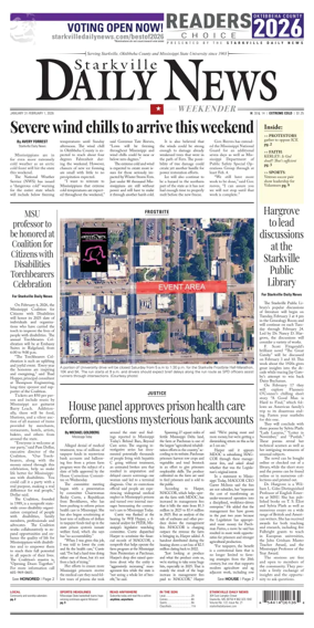 Cover of Starkville Daily News