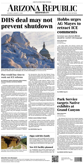 Cover of The Arizona Republic