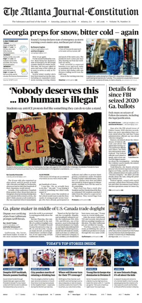 Cover of The Atlanta Journal-Constitution