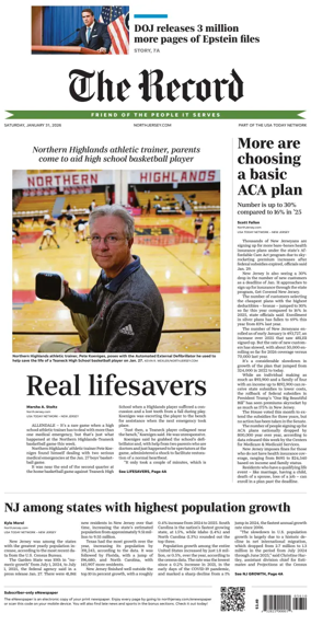 Cover of The Bergen Record