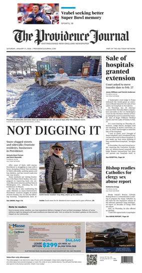 Cover of The Providence Journal