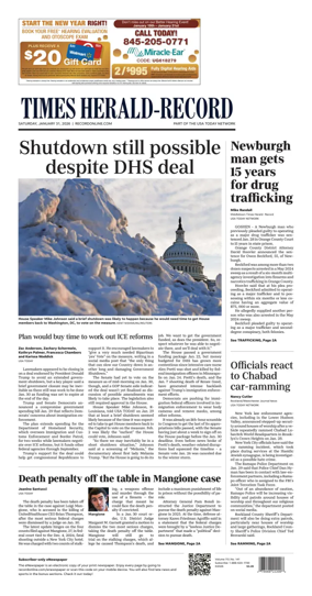 Cover of Times Herald-Record