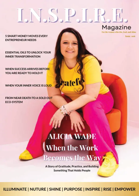 Cover of I.N.S.P.I.R.E. Magazine