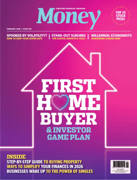 Cover of Money Magazine Australia
