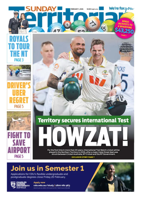 Cover of Sunday Territorian