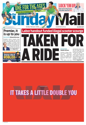Cover of The Courier-Mail