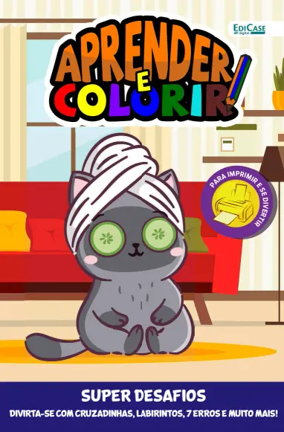 Cover of Aprender e Colorir