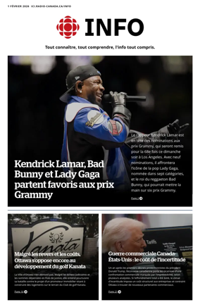 Cover of Radio-Canada Info