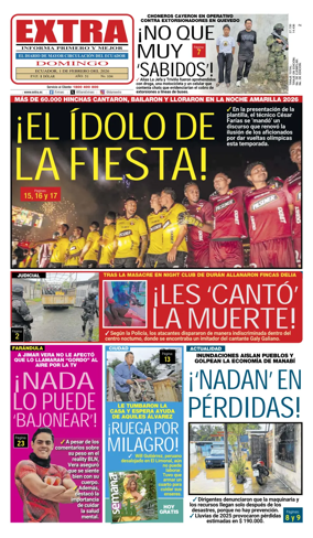 Cover of Diario Extra