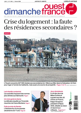 Cover of Dimanche Ouest France (Loire-Atlantique)