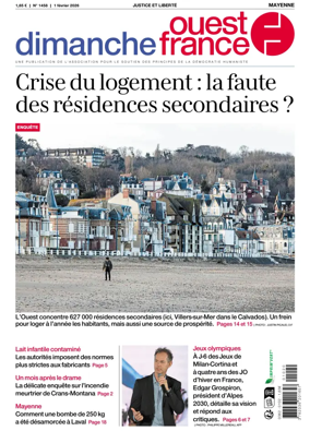 Cover of Dimanche Ouest France (Mayenne)