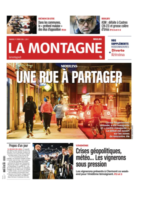 Cover of La Montagne (Moulins)
