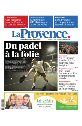 Cover of La Provence Aix-en-Provence / Pays d'Aix