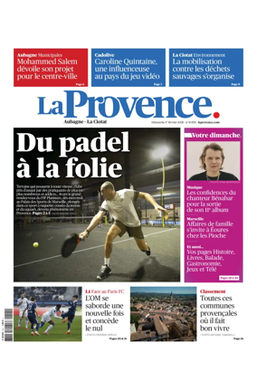 Cover of La Provence Aubagne-La Ciotat