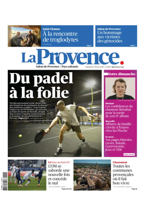 Cover of La Provence Salon-de-Provence / Pays salonais