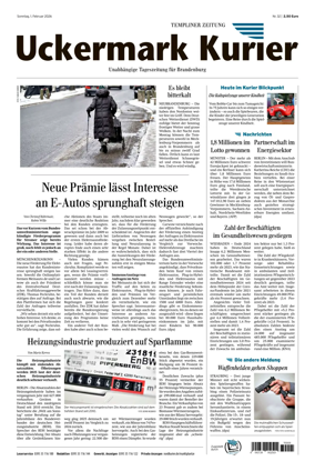 Cover of Templiner Zeitung