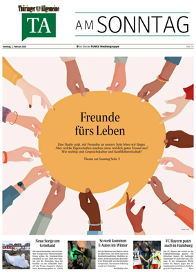 Cover of Thuringer Allgemeine (Bad Langensalza)