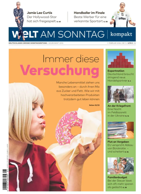 Cover of Welt am Sonntag - kompakt