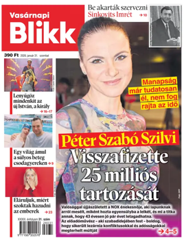Cover of Vasarnapi Blikk