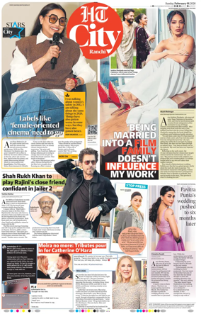 Cover of Hindustan Times (Ranchi) - Live