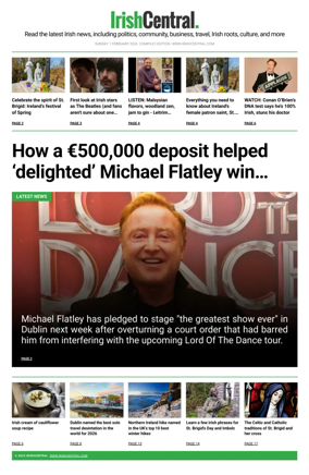 Cover of Irish Central