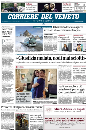 Cover of Corriere del Veneto (Padova e Rovigo)