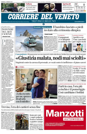 Cover of Corriere del Veneto (Treviso e Belluno)