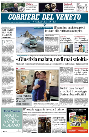 Cover of Corriere del Veneto (Venezia e Mestre)