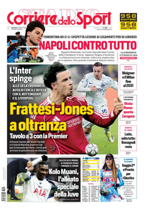 Cover of Corriere dello Sport (Lombardia)