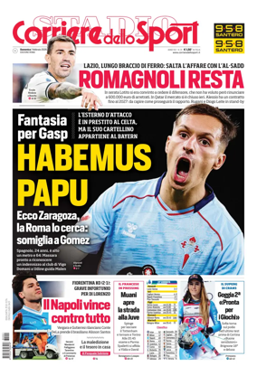 Cover of Corriere dello Sport (Roma)