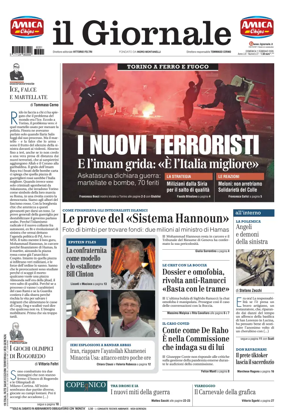 Cover of Il Giornale (Italy)