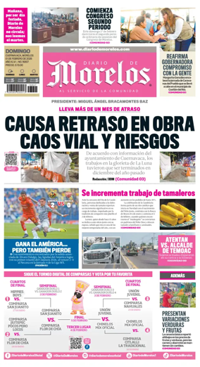 Cover of Diario de Morelos