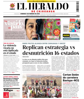 Cover of El Heraldo de Chihuahua