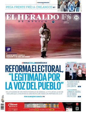 Cover of El Heraldo de Mexico