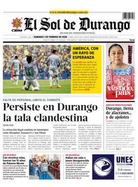 Cover of El Sol de Durango
