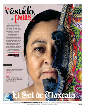 Cover of El Sol de Tlaxcala