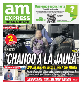 Cover of Periodico AM Express (Guanajuato)